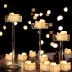 thumbnail image 5 of 12 velas electrónicas LED luminosas flash blanco cálido Adepaton QH-954, 5 of 6