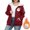 Style3-Wine winter coats for women, variant on Mceream Fleece Jacket Women Casual Full Zip Up Hoodie Warm Sherpa Lined Sweatshirt Fall Winter Coat with Pockets Plus Size Outwear Chaqueta Acolchada Para Mujer Black XXXXXL