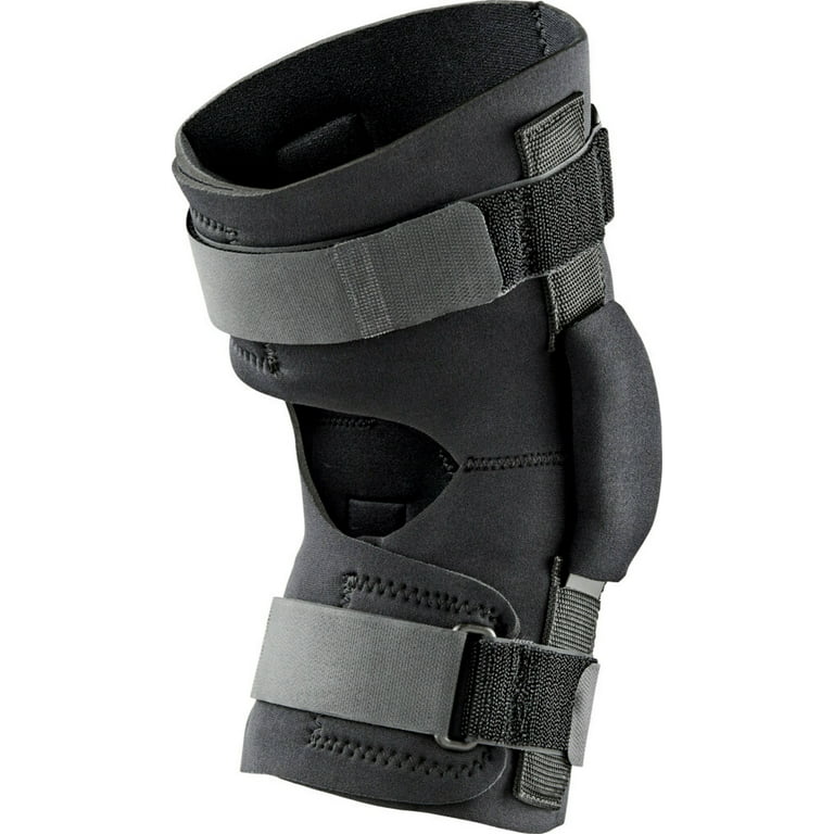 ACE Brand Hinged Knee Brace, Black – One Size Fits Most