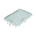 thumbnail image 5 of Fast Food Serving Trays, Set of 24 Rectangular 36x27cm Plastic Trays, Dishwasher Safe and Stackable, For Hotels and Cafeterias, 5 of 15