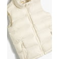 thumbnail image 3 of Puffer Vest High Neck Zipper Closure Pocket Detail, 3 of 4