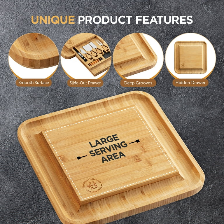 Hardwood Complete Cutting Board Set, Handmade Four-piece Gift Set,  Housewarming, Wedding Gift, Kitchen Essentials, Full Set, Large and Small 
