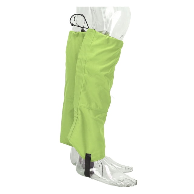 Un par de polainas para piernas de nieve, impermeables, unisex, 600D Ripstop, tela Oxford, funda para botas de senderismo para exteriores, invierno, verde