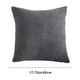 thumbnail image 3 of Funda de cojín de patchwork de pana para sofá o cama | Funda de cojín decorativa con cremallera | Funda de cojín suave de poliéster para sala de estar, dormitorio o sofá., 3 of 6