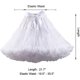 thumbnail image 2 of Women's Elastic Waist Ffon Petticoat Puffy Tutu Tulle Skirt Princess Ballet Dance Pettiskirts Underskirt, 2 of 4