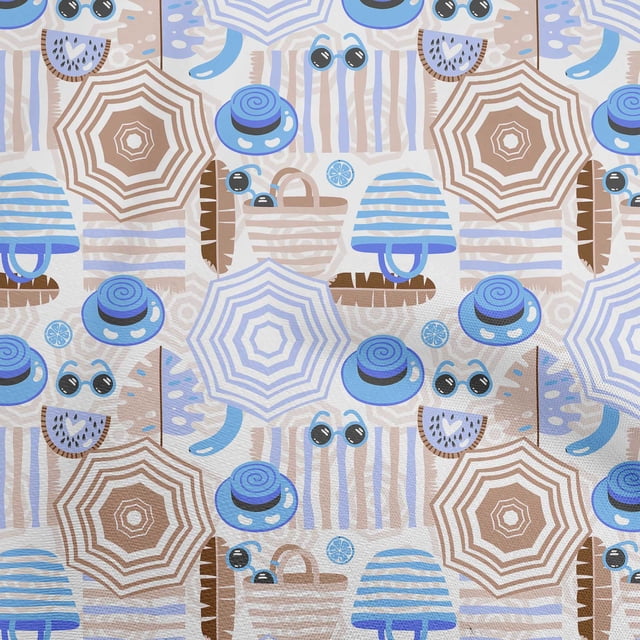 oneOone Velvet Light Brown Fabric Beach Sewing Craft Projects Fabric Prints By Yard 58 Inch Wide