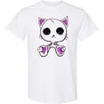 thumbnail image 3 of Inktastic Goth Kitty T-Shirt, 3 of 5