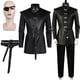 thumbnail image 2 of Disfraz de dragón de la película Aemon para hombre, traje de batalla, chaqueta, pantalones, cinturón, antifaz, trajes de fantasía, ropa de fiesta de carnaval y Halloween, 2 of 5