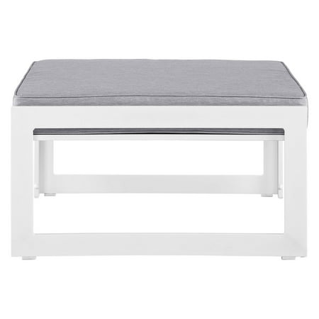Modway Fortuna Outdoor Patio Ottoman, Multiple Colors