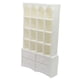 thumbnail image 5 of Estantería para casa de muñecas, armario, accesorios decorativos, colección, regalos, manualidades DIY Blanco, 5 of 7