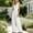 White, variant on Women's Solid‑Color V‑Neck Sleeveless Wide‑Leg Jumpsuit High‑Waist Cinched Waist One‑Piece Long Pants with Side Pockets Blue XL(XL)