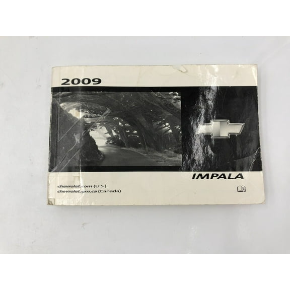 2009 Chevrolet Impala Owners Manual Handbook OEM L02B02022