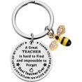 thumbnail image 6 of Teacher Gifts Keychain - Teacher Appreciation Gifts for Women Teacher Christmas Valentines Gifts, 6 of 10