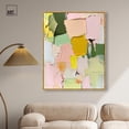 thumbnail image 3 of Vibrant Vista I Canvas Bright Abstracts by Art Remedy, Gold Frame, 36 x 45, 3 of 7