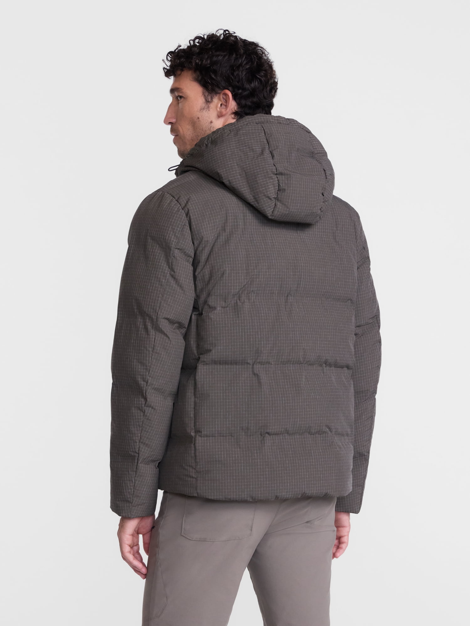 Ozark Trail Men's and Big Men's Ripstop Puffer Jacket, Sizes S-3XL