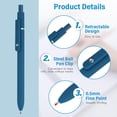 thumbnail image 4 of 2ML Pens with Tip Smooth Cool Beauty Birthday Gift Waterproof Marker Pens Ideal Office Supplies Gift Writing Supplies for Metal, Wood, Fabric, Plastic, Rock Painting, Stone, Mugs, Canvas, Glass, 4 of 8