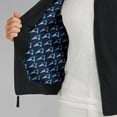 thumbnail image 5 of Men's J. Palmer Black New England Patriots Lightweight Cover-4 Tri-Blend Full-Zip Jacket, 5 of 5