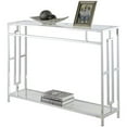 thumbnail image 5 of Convenience Concepts Town Square Console Table, Cl, 5 of 5