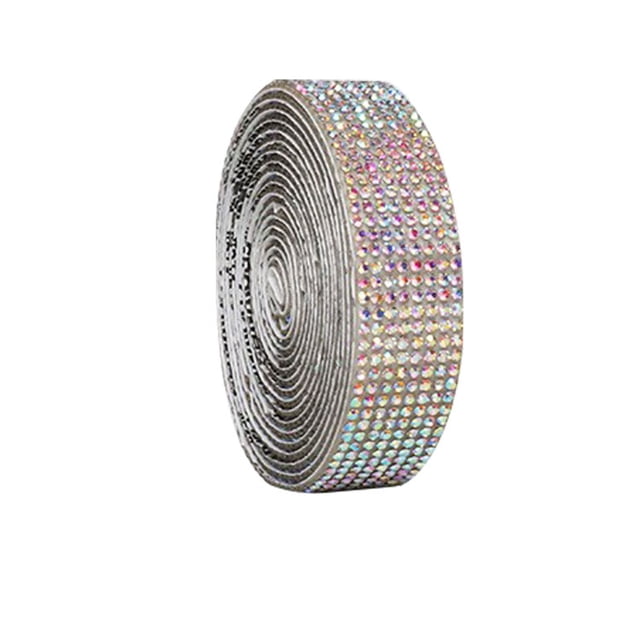 Agiferg With Water Crystal, Self-adhesive, Decorative Car, Sticker Flash And Diamond Decorative Crafts
