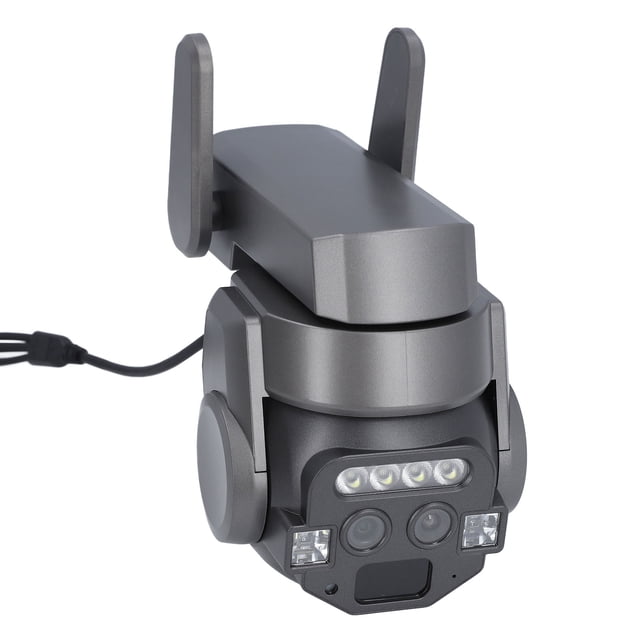 Cámara De Seguridad Exterior De 6MP ABS Cámara De Seguridad Para El Hogar Lente Dual Zoom 10X Detección De Movimiento WiFi Visión Nocturna IP67 Control De Aplicación