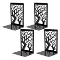 thumbnail image 1 of 1 Par Sujetalibros DE metal antideslizantes YUANXCMXG negro, 1 of 5