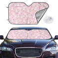 thumbnail image 2 of Balery Easter Cute Rabbit Print Car Windshield Sun Shade,Windshield Sunshade for Car Pickup Truck SUV Accessories-Medium, 2 of 7