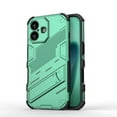 thumbnail image 4 of For iPhone 17 Phone Case: Military Grade Drop Proof Protection Mobile Cover with Kickstand | Matte Textured Rugged Shockproof Grip Anti-Slip Edge Phone Case For iPhone 17,Green, 4 of 5