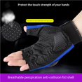 thumbnail image 2 of Speravity 1 par de guantes de ciclismo de medio dedo, guantes suaves y cómodos para exteriores, antideslizantes, a prueba de golpes, transpirables, Gafas de moto No.7 Speravity VI009280-07, 2 of 6