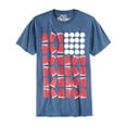 thumbnail image 1 of Univibe - Camiseta gráfica para hombre Beer Pong, azul, mediana, 1 of 2