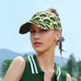 thumbnail image 5 of Fuzoiu Cute Broccoli Print Adult Sunscreen Visor Cap,Adjustable Summer Cap for Men Women,Unisex Running Outdoor Beach Hat, 5 of 7