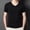Black, variant on Undershirts For Men Pack Qiggri Men's Summer Short Loose Casual-Neck Outdoor Shirt Mens Workout Shirts