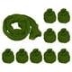 thumbnail image 1 of Uxcell 65cm/26" Medias de Tela de Flor de Nylon para Manualidades DIY, Verde Militar, Paquete de 10, 1 of 7