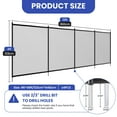thumbnail image 7 of ModFusion Rectangular Aluminum Safety Fence, Weather-Resistant, Easy Installation, Durable, 4' x 48', 7 of 7
