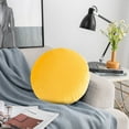 thumbnail image 4 of Cozy Cushion Decorative Pillowcase Round Throw Pillow Cover with Zipper Closure Soft Fabric for Living Room and Bedroom Stylish Home Piece, 4 of 4
