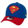 thumbnail image 1 of Superman Symbol Blue  and  Red 39Thirty Fitted Hat-Small/Medium, 1 of 6