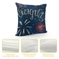 thumbnail image 4 of Pillow Covers Independence Day Red and Blue Stars Freedom Decorative Throw Pillow Cover Cushion Cases for Home Sofa Couch Chair Living Room, 4 of 5