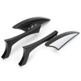 thumbnail image 2 of FLAMEEN Side Mirror,Wing Mirror,Motorcycle Rearview Side Mirror 8mm 10mm Modified Accessory Fits For, 2 of 8
