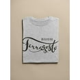 thumbnail image 3 of Hand Written Buon Ferragosto T-Shirt Men -Image by Shutterstock, Male XX-Large, 3 of 4