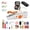 White A, variant on Portable Handheld Sewing Machine, Mini Rechargeable Sewing Tool for Beginners, Electric Handheld Sewing Kit, Easy Hemming & Stitching for Clothes, Pockets, and Pants, Travel-Friendly