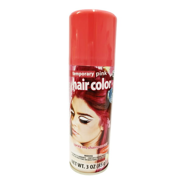 Goodmark Halloween Temporary Hair Color Spray, Pink, Net Wt. 3oz (85g) ) is  perfect when you want to create a fun new look. Choose from a variety of  colors (colors sold separately). -