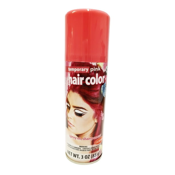 Goodmark Halloween Temporary Hair Color Spray, Pink, Net Wt. 3oz (85g) ) is perfect when you want to create a fun new look. Choose from a variety of colors (colors sold separately). - Goodmark Halloween Temporary Hair Color Spray, Pink, Net Wt. 3oz (85g) ) is perfect when you want to create a fun new look. Choose from a variety of colors (colors sold separately). -