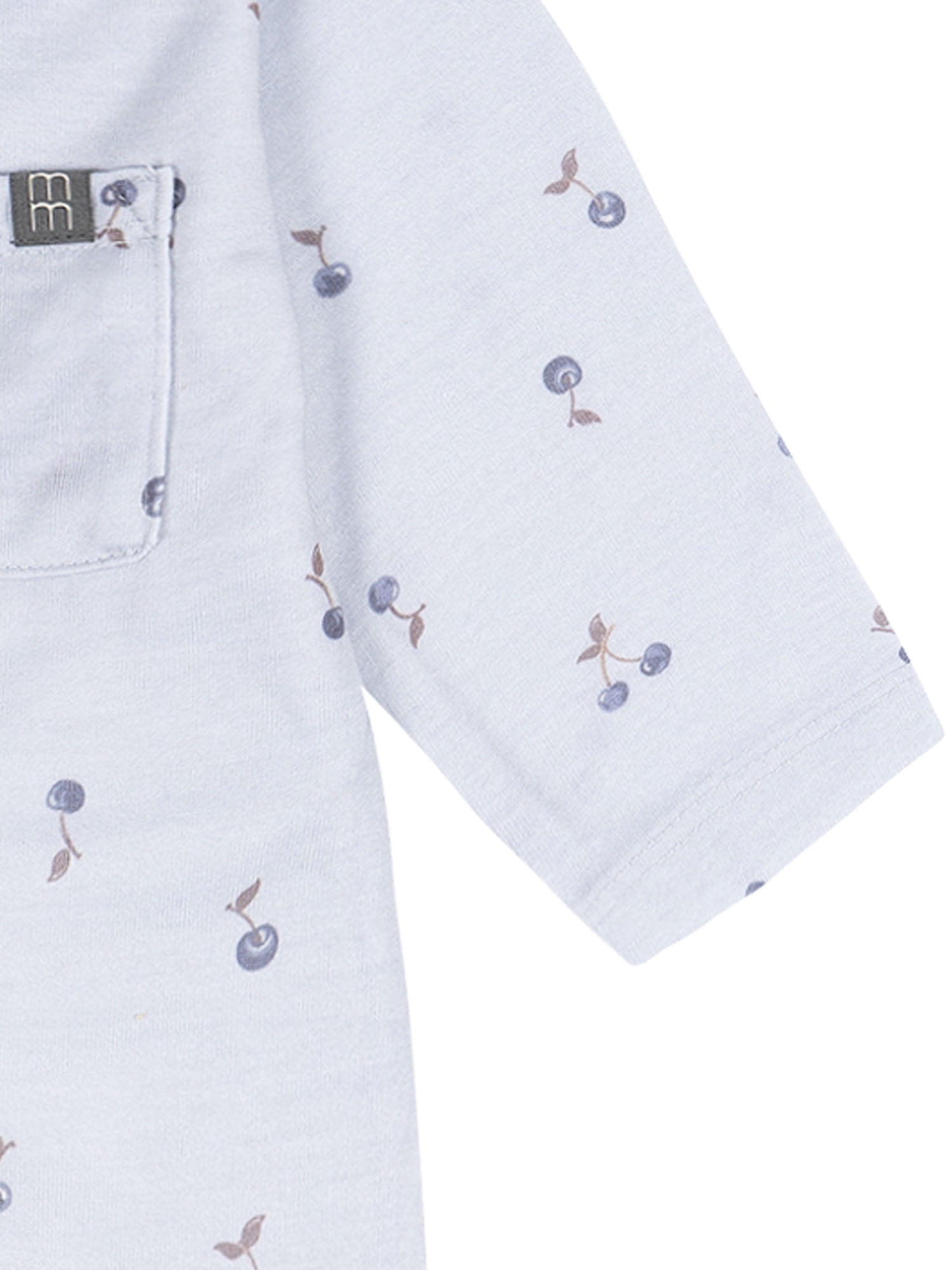 Modern Moments by Gerber Neutral Pajama Romper with Pocket, Sizes 0/3 Months - 18 Months