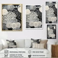 thumbnail image 4 of Designart "The Subdued Beauty Of Gray Coral Blooms II" Coastal Coral Under Water Floater Framed Wall Art Prints, 4 of 5