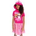 thumbnail image 5 of L.O.L. Surprise! Girls Hooded Cosplay Dress with Tulle Skirt, Sizes 4-16, 5 of 10