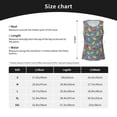 thumbnail image 4 of Uemuo Fruit Ice Cream Pattern Workout Tank Tops for Women Breathable Moisture-wicking tank top Sleeveless Running Loose Fit Yoga Tops Active Shirts Sports Gym Exercise, 4 of 9