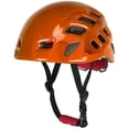 thumbnail image 1 of Casco de seguridad para deportes al aire libre Cascos de protección para la cabeza ajustables para escalada en roca (naranja), 1 of 5
