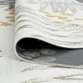 thumbnail image 5 of 5x7 Water Resistant, Indoor Outdoor Rugs for Patios, Front Door Entry, Entryway, Deck, Porch, Balcony | Outside Area Rug for Patio | Cream, Floral | Size: 5'3'' x 7'3'', 5 of 10