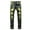 Khaki, variant on Youth Ripped Skinny Jeans Boys Slim Fit 𝐒tretch Jeans Distressed Straight Leg Fashion Comfort Denim Pants Trendy 𝐘2k Jogging