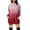 Red, variant on Patlollav Womens Dresses,Ladies Long Sleeve Hooded Tunic Pockets Pullover Dress
