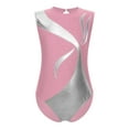 thumbnail image 3 of iiniim Kids Girls Sleeveless Gymnastics Ballet Dance Leotard Unitard Ballerina Jumpsuit Pink 8, 3 of 7